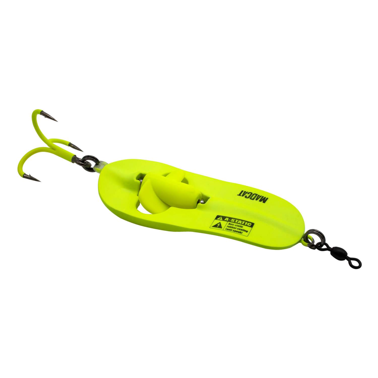 Madcat A Static Rattlin Spoon Blinker G Fluo Yellow Uv