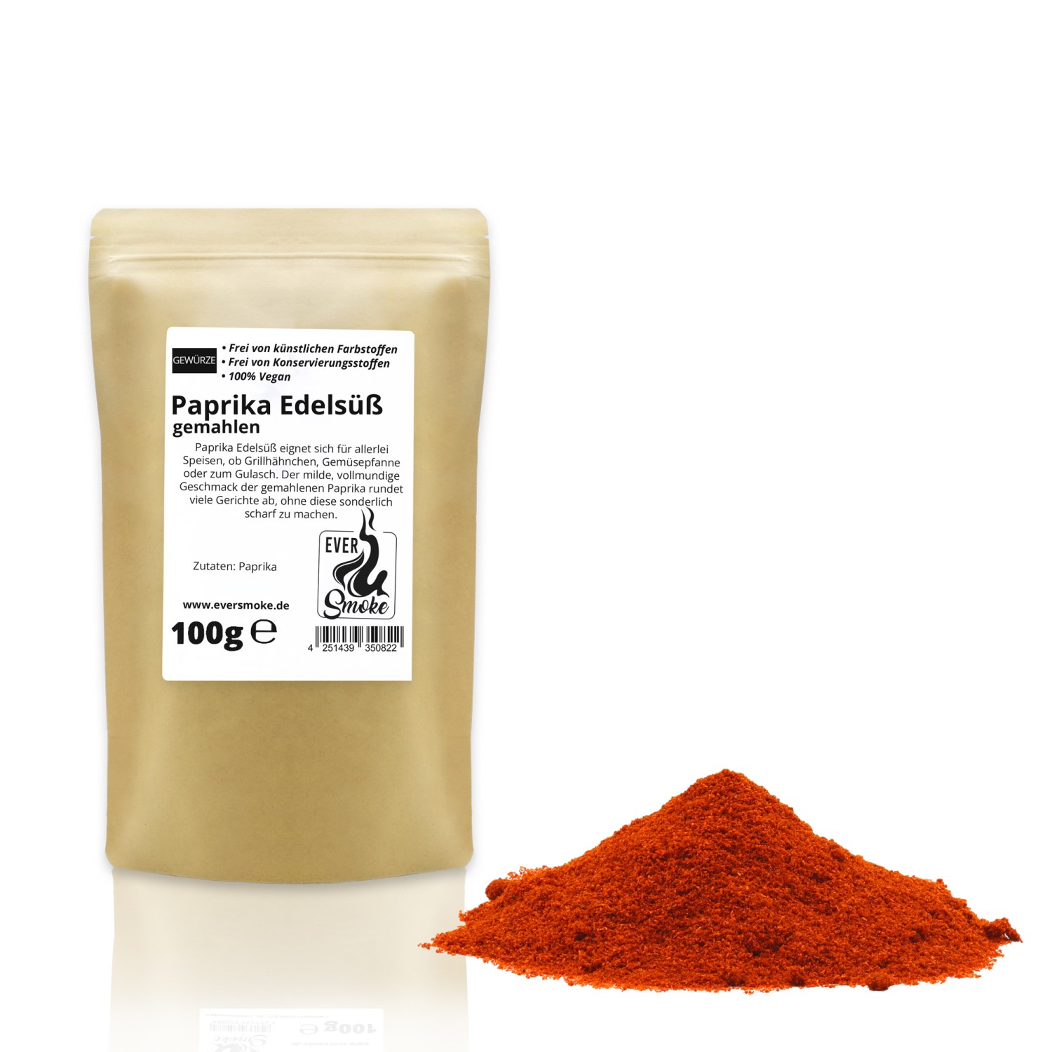 Eversmoke Gewürz Paprika Edelsüß gemahlen 100g