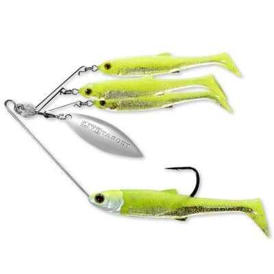 Live Target Baitball Spinner Rig - Spinnerbait L - 14g - Chartreuse/Silver