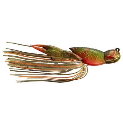 Live Target Hollow Body Craw - Krebs 11g - Olive/Orange - 1 Stück