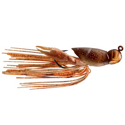 Live Target Hollow Body Craw - Krebs 11g - Natural/Brown - 1 Stück