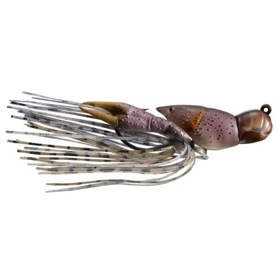 Live Target Hollow Body Craw - Krebs 11g - Grey/Brown - 1 Stück