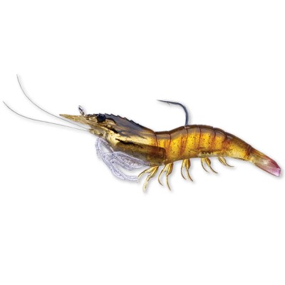 Live Target Rigged Shrimp - Garnele 10cm - Brown Shrimp - 14g - 1 Stück