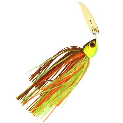 Westin Bladebite V2 Tungsten Bladed Jig - Chatterbait Brown Chartreuse - 21g - 1 Stück