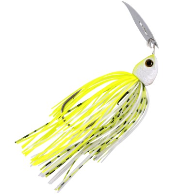 Westin Bladebite V2 Tungsten Bladed Jig - Chatterbait Yellow Spark - Gr.2/0 - 9g - 1 Stück