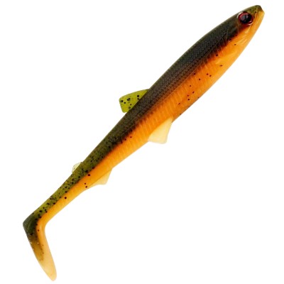 Westin BullTeez Shadtail - Gummifisch UV Craw - 12,5cm - 16g - 2 Stück