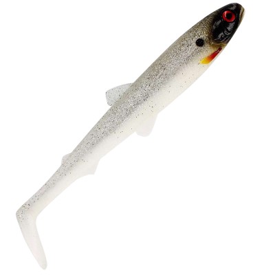 Westin BullTeez Shadtail - Gummifisch Glow Ghost Hunter - 18cm - 53g - 1 Stück