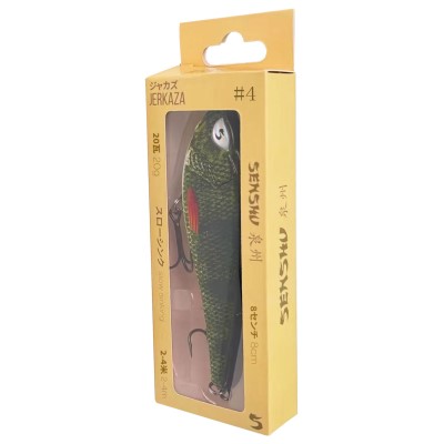 Senshu Jerkaza - Jerkbait 8cm - Perch - 20g