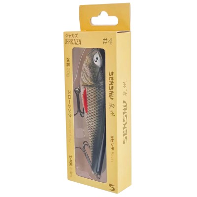 Senshu Jerkaza - Jerkbait 8cm - Roach - 20g