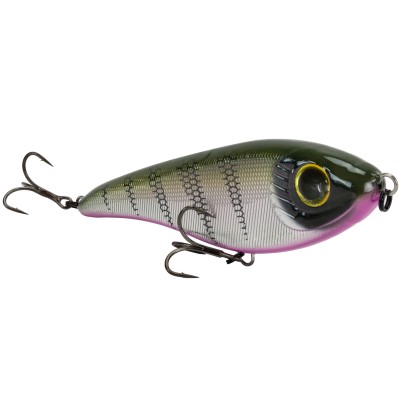 Senshu Butcher Jerk Jerkbait 6.8cm - Steel Perch - 9g - 1 Stück