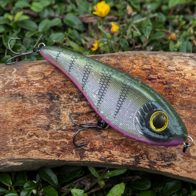 Senshu Butcher Jerk Jerkbait 6.8cm - Steel Perch - 9g - 1 Stück