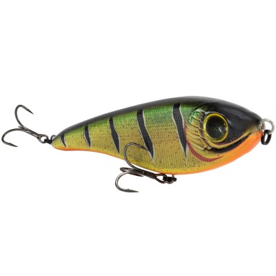 Senshu Butcher Jerk Jerkbait 6.8cm - Fire Perch - 9g - 1 Stück