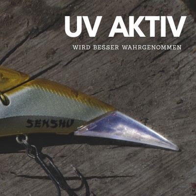 Senshu Van Gogh Swimbait 16cm - Chrome Reflex Shiner - UV Tail
