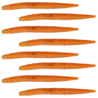 Senshu Ned Worm 8 Stück -11cm - 6g - Carrot