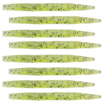 Senshu Ned Worm, 8 Stück -11cm - 6g - Green Smoke