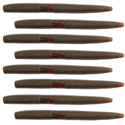 Senshu Ned Worm, 8 Stück -11cm - 6g - Watermelon Red