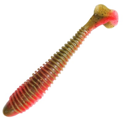 Team Deep Sea Screw-In Head UV + 6x Sea Worm 15cm, 150g - Yellow-Glow