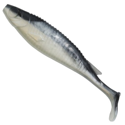 Senshu Real Roach Shad 4 Stück - 10cm - 9g - Ghost Magic