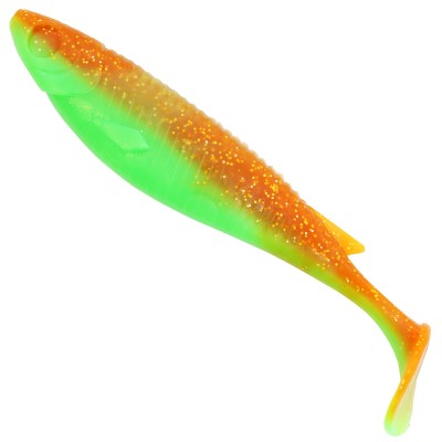 Senshu Real Roach Shad, 4 Stück - 10cm - 9g - Green Tomato