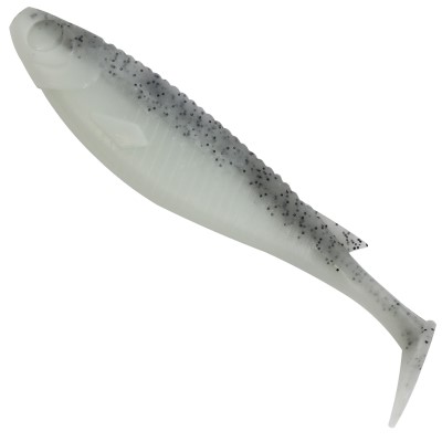 Senshu Real Roach Shad 4 Stück - 10cm - 9g - Salt & Pepper