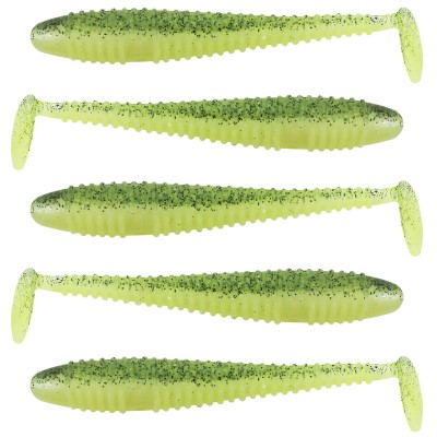 Team Deep Sea Seaworm Jr., 5 Stück - 12cm - 12g - Kiwi