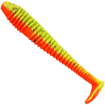 Team Deep Sea Seaworm Jr. 5 Stück - 12cm - 12g - Yellow Tomato