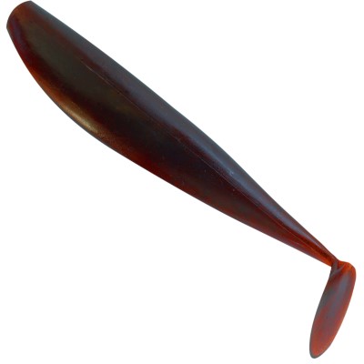 Senshu Killer Shad - Gummifisch 4 Stück - 15cm - Wine-Red