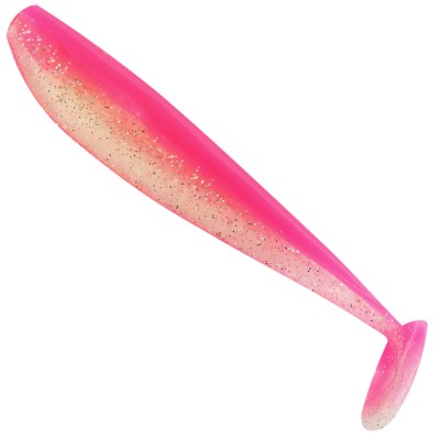 Senshu Killer Shad - Gummifisch 4 Stück - 15cm - Pink-Glitter