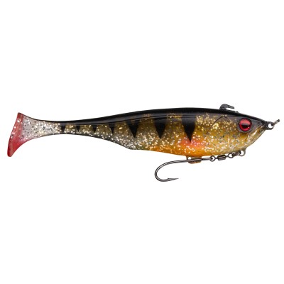 Illex Dunkle 7' - Swimbait - 19,5cm - Ghost Perch - 62g - 1Stück