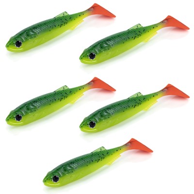 Molix Real Thing Shad 9,00cm - UV Orange Tail