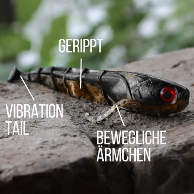 Senshu Grundola Real Grondle - 11,5cm - 6 g- 5 Stück