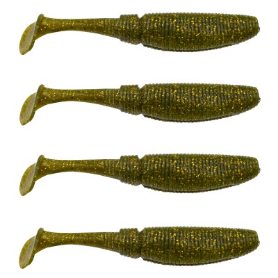 Dark Green Gold Glitter