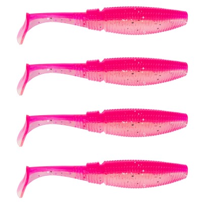 Rosa Transparent Glitter