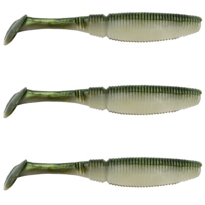 Silver Dark Green Back