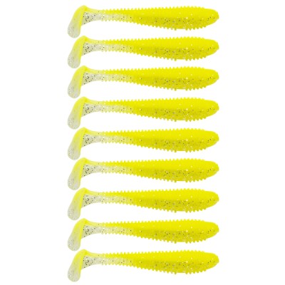 Yellow Clear Glitter Belly