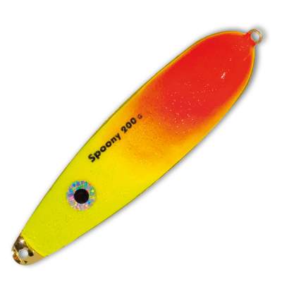 Seawaver Lures Spezial Pilker Spoony gelb/ rot Größe N 2 90g gelb/rot - 90g - 1Stück