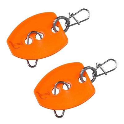 Spro Trout Master Mini Chatter Blades 14mm - UV Orange - 2Stück