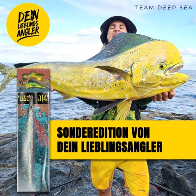 Dein Lieblingsangler DLA Ugly Speed Jig 100g - Yellowfin - 1Stück