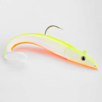 Savage Gear Saltwater Sandeel, 18cm, 100g, 2 bodies & 1 Head, Lemon Back, 18cm - Lemon Back - 100g - 2+1Stück