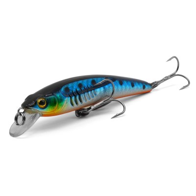 Senshu Minnow RIP - Crankbait 8cm - 7,0g - blue silver orange - 1Stück