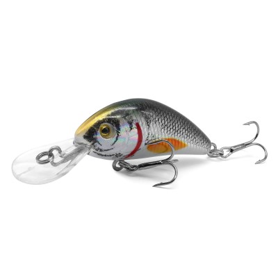 Troutlook Baby Minnow - Crankbait 4cm - silver roach - 3g - 1Stück