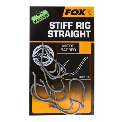 Fox Edges™ Stiff Rig Straight - Karpfenhaken Gr.5