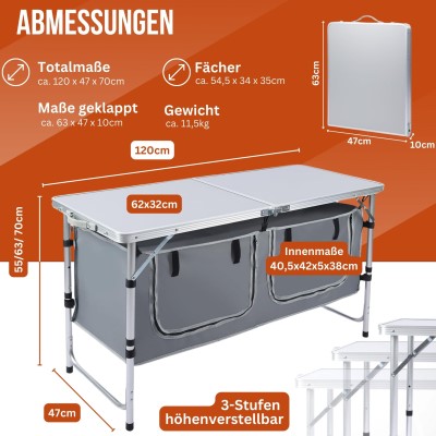 NAYVER Campingschrank,