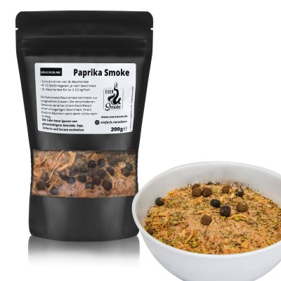 Eversmoke Räucherlake gebrauchsfertig Gewürz Paprika Smoke - 200g