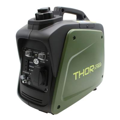 Thor Powerline XT800 Strom Generator oliv/schwarz - 800Watt - 12V/220V