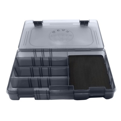 Pro Tackle Jig & Lure Box Kunstköderbox grau - 27,5x18,5x4,5