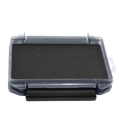 Pro Tackle Jig & Rig Box I Foam Slit-Foam Case grau - 25,5x19,5x3,5