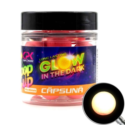 CPK Pop Up Glow In The Dark 14 & 16mm - Erdbeere UV