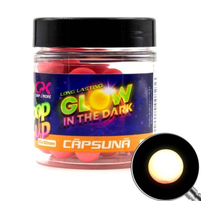 CPK Pop Up Glow In The Dark, 10 & 12mm - Erdbeere UV