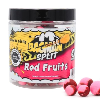 CPK Boilies De Garlic Bagman Split, 10-14mm - Red Fruits